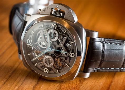 panerai tourbillon titanium